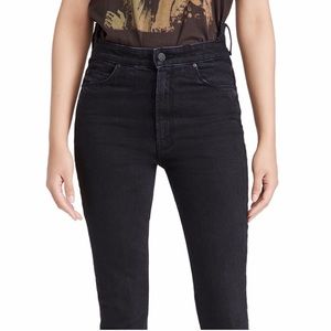 NWT MOTHER Superior The Dazzler Shift Jeans Size 25